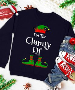 I’m The Clumsy Elf Family Matching Funny Christmas Gift Ugly Christmas Sweatshirt