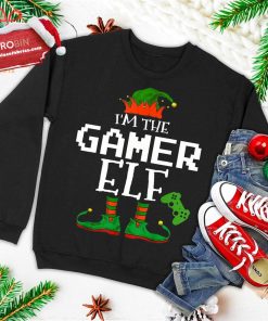 im the gamer elf family matching gaming christmas boys ugly christmas sweatshirt 3 sj9ee