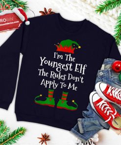 im the youngest elf family matching funny christmas ugly christmas sweatshirt 3 ltZ3C