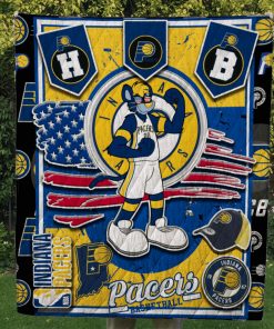 Indiana Pacers Quilt Blanket