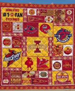 Iowa State Cyclones Quilt Blanket