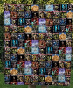 Iron Maiden Quilt Blanket #2