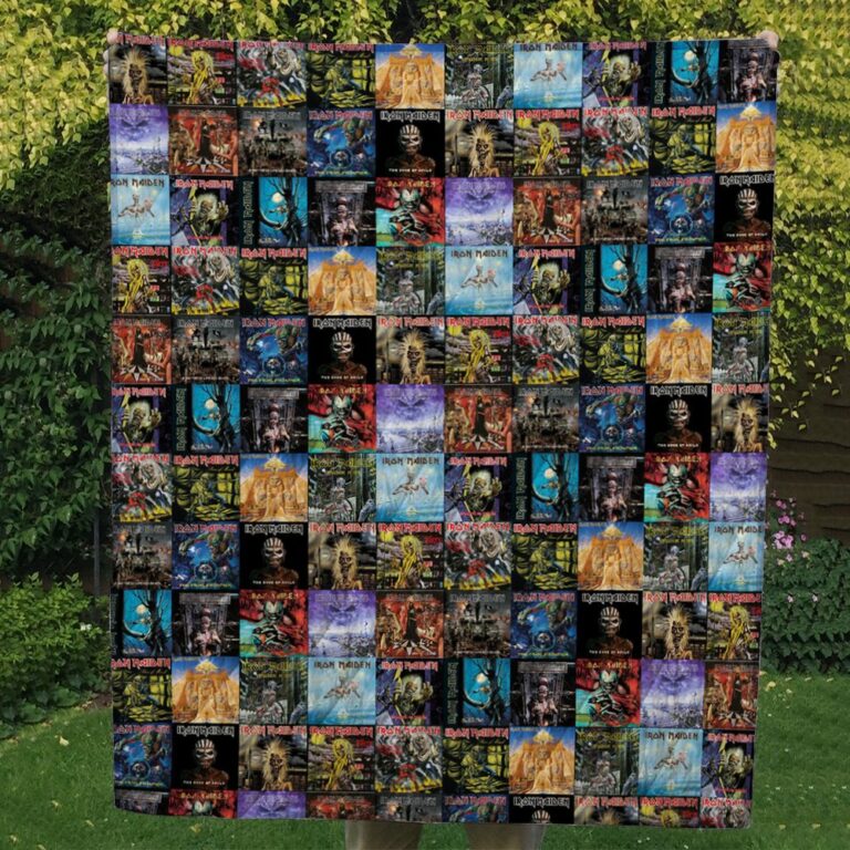 Iron Maiden Quilt Blanket #2