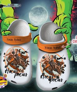 Halloween Clogs – Personalized It’s Just A Bunch Of Hocus Pocus Crocs Shoes