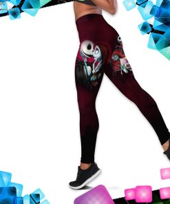 Jack Skellington & Sally Tank Top Legging