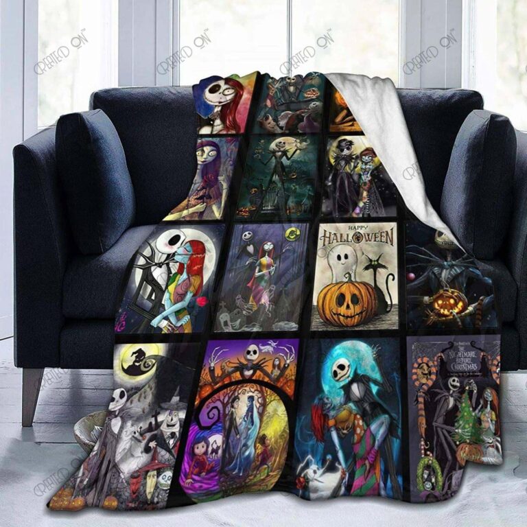Jack Skellington Quilt And Blanket #115