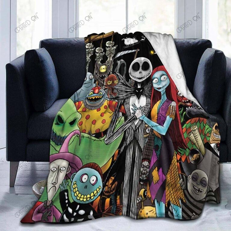 Jack Skellington Quilt And Blanket #117