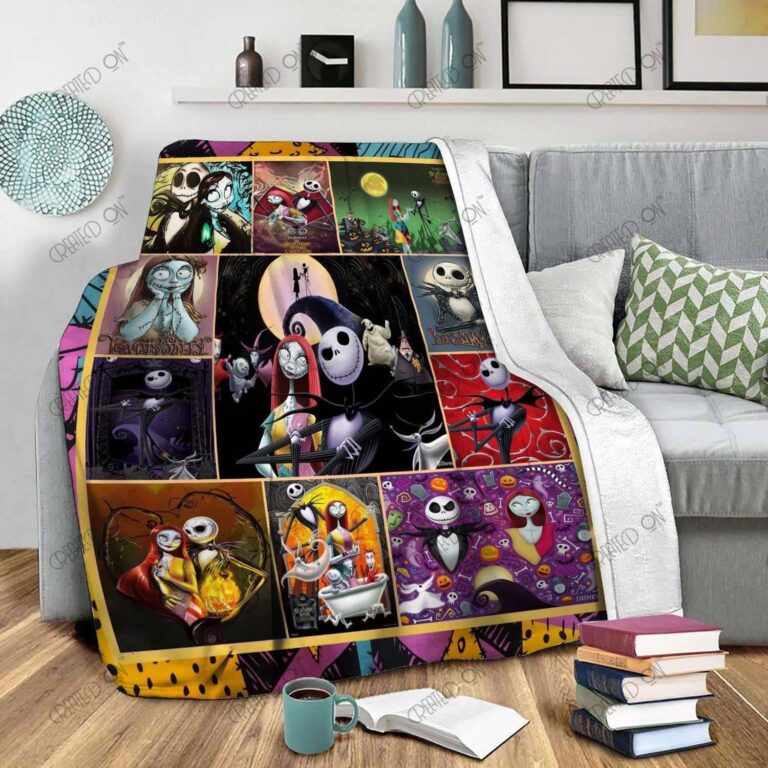 Jack Skellington Quilt And Blanket #118