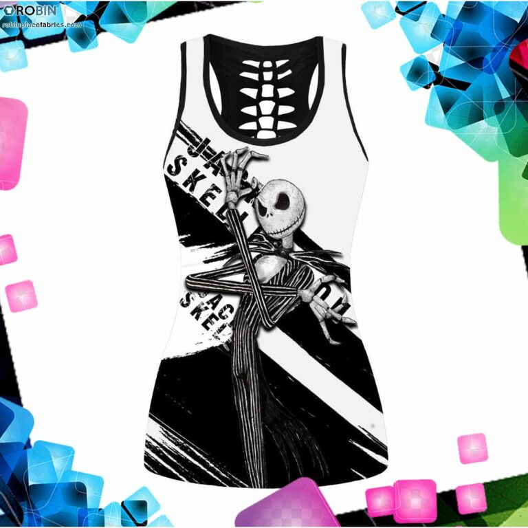 Jack Skellington Tank Top Legging RBPL307309