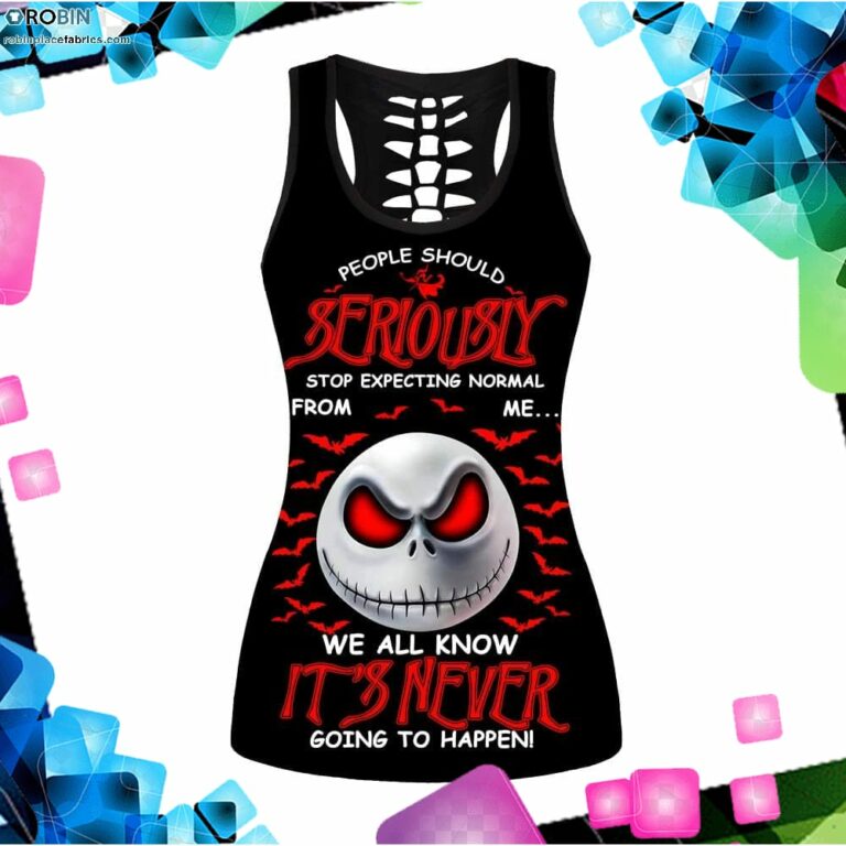 Jack Skellington Tank Top Legging RBPL341028