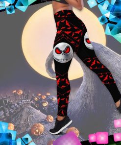 Jack Skellington Tank Top Legging RBPL341028