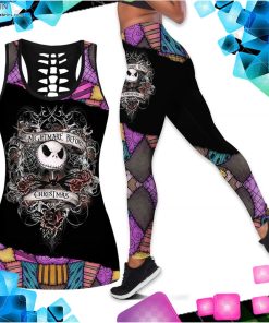 Jack Skellington Tank Top Legging Set