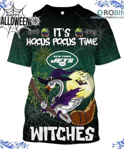 Jets NFL Halloween Jersey Falmingo Witches Hocus Pocus All Over Print – AOP Shirt