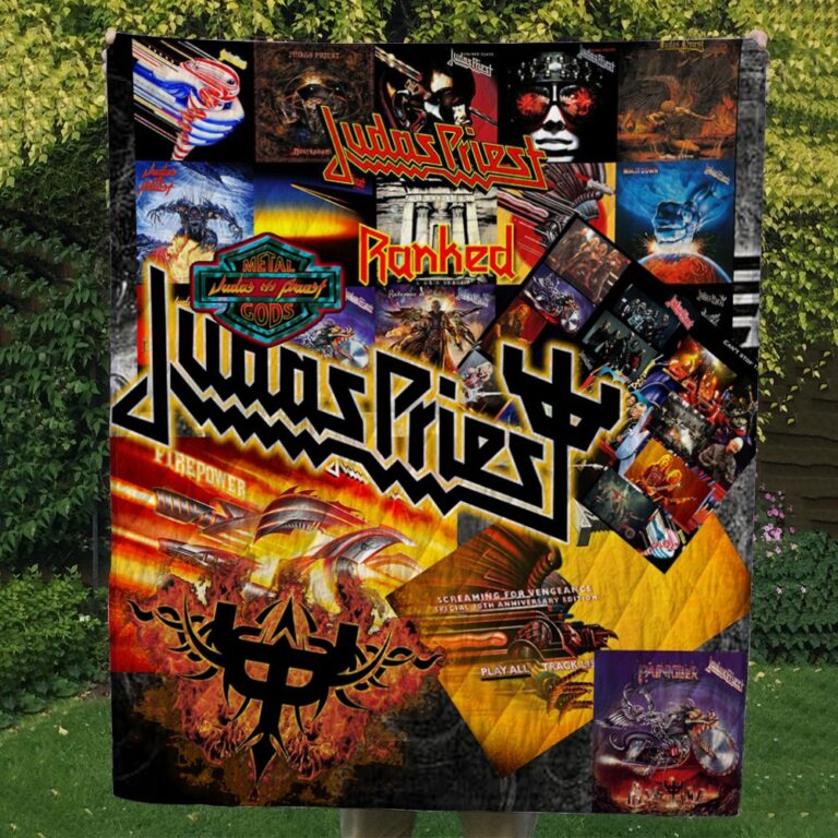 Judas Priest Quilt & Fleece Blanket