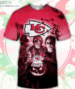 Kansas City Chiefs T-Shirt Halloween Horror Night – AOP Tshirt Kansas City Chiefs T-Shirt Halloween Horror Night – AOP Tshirt