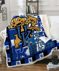 Kentucky Wildcats Quilt & Fleece Blanket