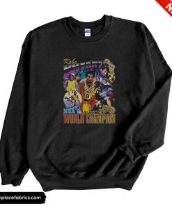 kobe bryant vintage lakers tribute sweatshirt aiohz3