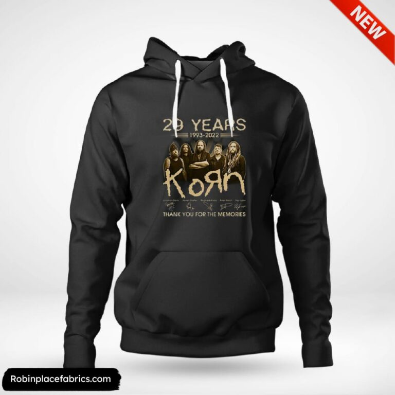 Korn 29 Years Signatures Shirt