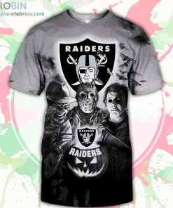 Las Vegas Raiders T-Shirt Halloween Horror Night – AOP Tshirt