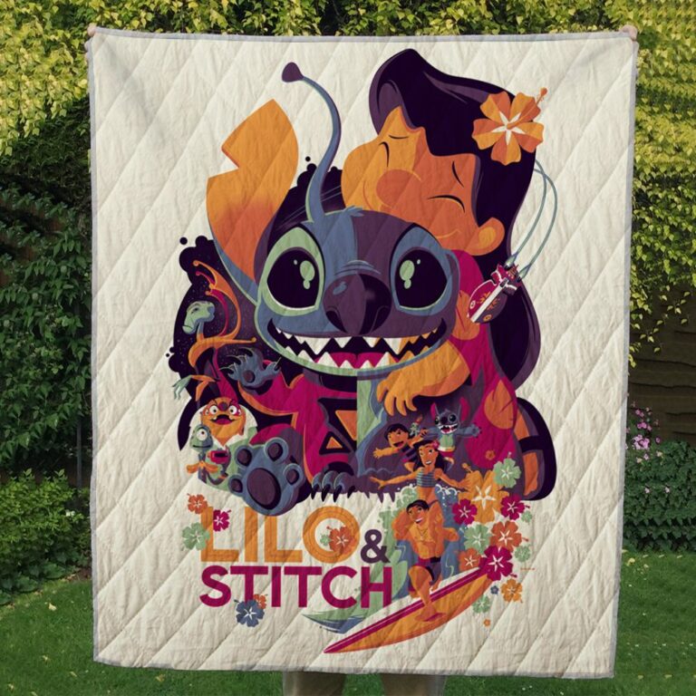 Lilo & Stick Quilt Blanket #1