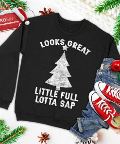 little full lotta sap tee christmas vacation santa ugly christmas sweatshirt 1 Gji9V