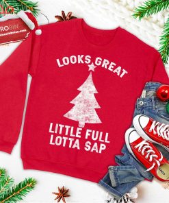 little full lotta sap tee christmas vacation santa ugly christmas sweatshirt 4 ySI0H