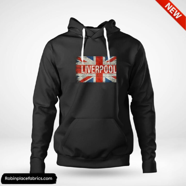 Liverpool United Kingdom British Flag Souvenir Vintage Shirt