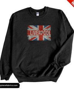 liverpool united kingdom british flag souvenir vintage sweatshirt diuvfa