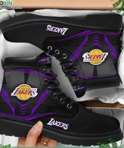 Los Angeles Lakers Custom Printed Martin Boots RBPL357 Los Angeles Lakers Custom Printed Martin Boots RBPL357