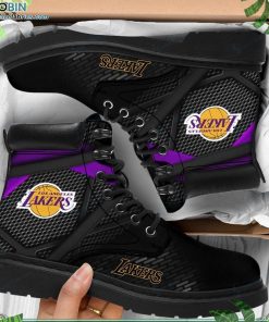 Los Angeles Lakers Custom Printed Martin Boots RBPL439