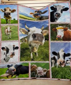 Lovely Cows Quilt Blanket Lovely Cows Quilt Blanket
