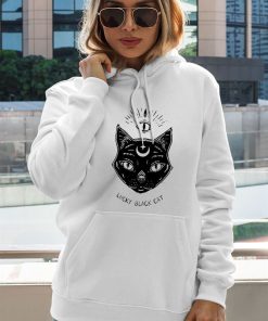 LUCKY BLACK CAT Halloween Shirt