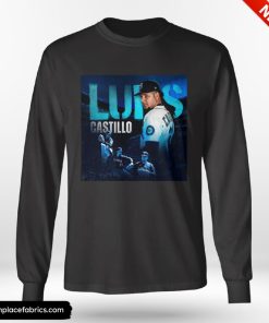 Luis Castillo 21 In Seattle Mariners Shirt