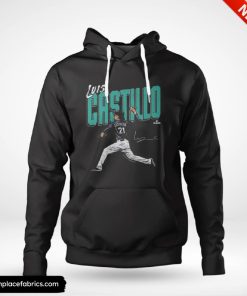 luis castillo seattle baseball chisel signature hoodie hf5zbh