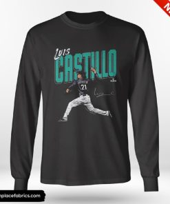 Luis Castillo Seattle Baseball Chisel Signature Shirt
