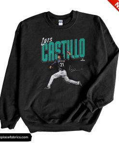 luis castillo seattle baseball chisel signature sweatshirt t49gcv