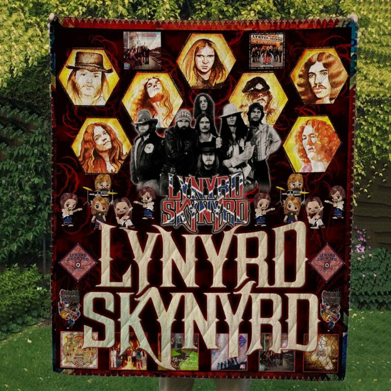 Lynyrd Skynyrd Quilt & Fleece Blanket