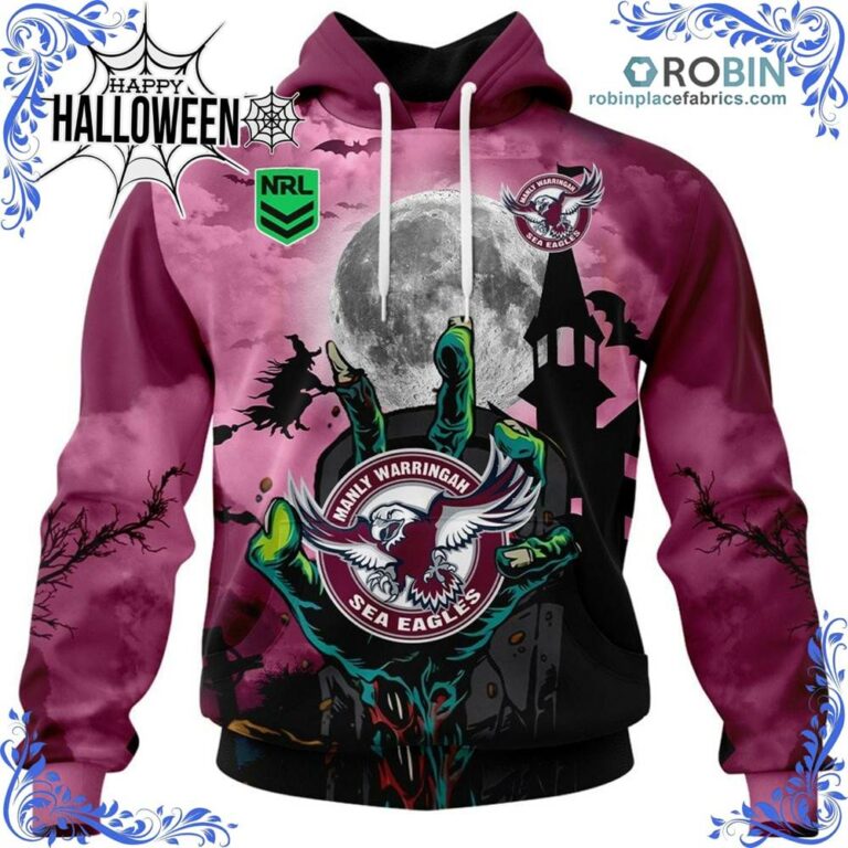 Manly Warringah Sea Eagles Halloween Is Coming All Over Print – AOP Shirt
