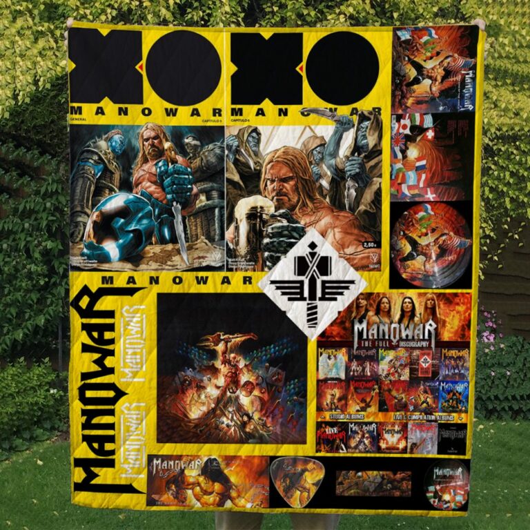 Manowar Quilt & Fleece Blanket