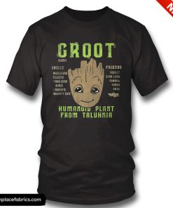 marvel guardians of galaxy 2 groot skills t shirt rdx8fp
