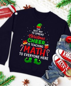 math teacher christmas shirt funny elf christmas cheer ugly christmas sweatshirt 3 kzyym