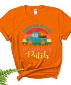 meet me at the pumpkin patch thanksgiving halloween fall funny halloween shirt 21 ns4zl6