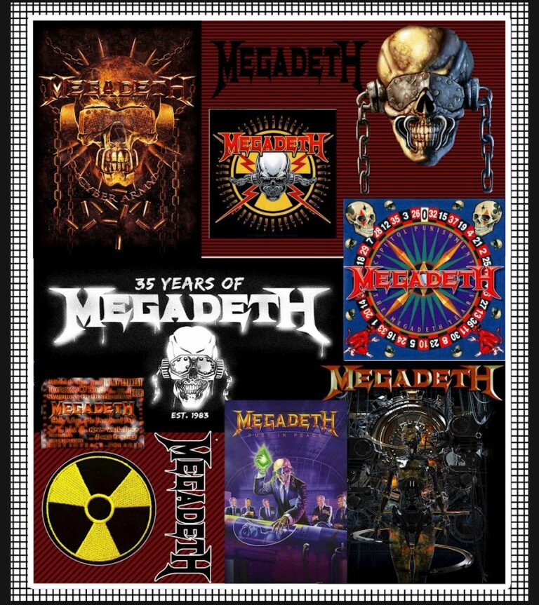 Megadeth Quilt Blanket #2