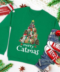 merry catmas xmas funny cat christmas ugly christmas sweatshirt 1 TlWKX