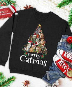 merry catmas xmas funny cat christmas ugly christmas sweatshirt 4 4NkhP