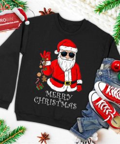 merry christmas santa claus funny family pajamas xmas ugly christmas sweatshirt 1 wJUwV