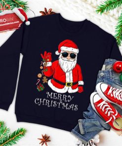 Merry Christmas Santa Claus Funny Family Pajamas Xmas Ugly Christmas Sweatshirt