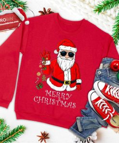 merry christmas santa claus funny family pajamas xmas ugly christmas sweatshirt 3 yR9dc
