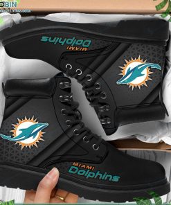 Miami Dolphins Custom Marten Style Boots RBPL520 Miami Dolphins Custom Marten Style Boots RBPL520