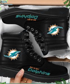 Miami Dolphins Custom Printed Martin Boots RBPL176 Miami Dolphins Custom Printed Martin Boots RBPL176